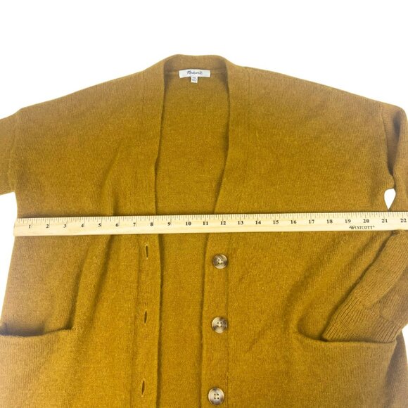 Madewell Yellow Sweater Alpaca Wool Fall Soft XXS - Picture 8 of 11